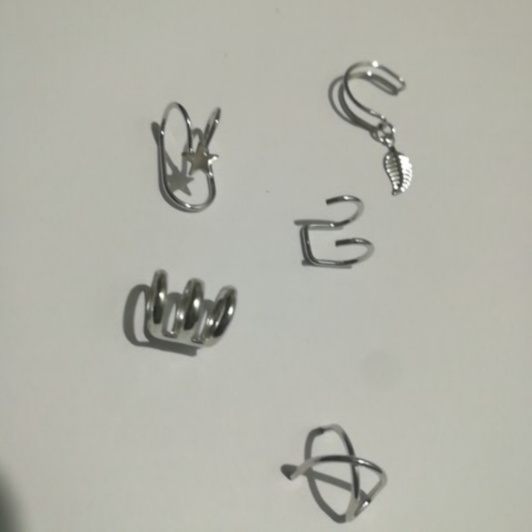 Сережки обманки для пірсингу вух, фото 1