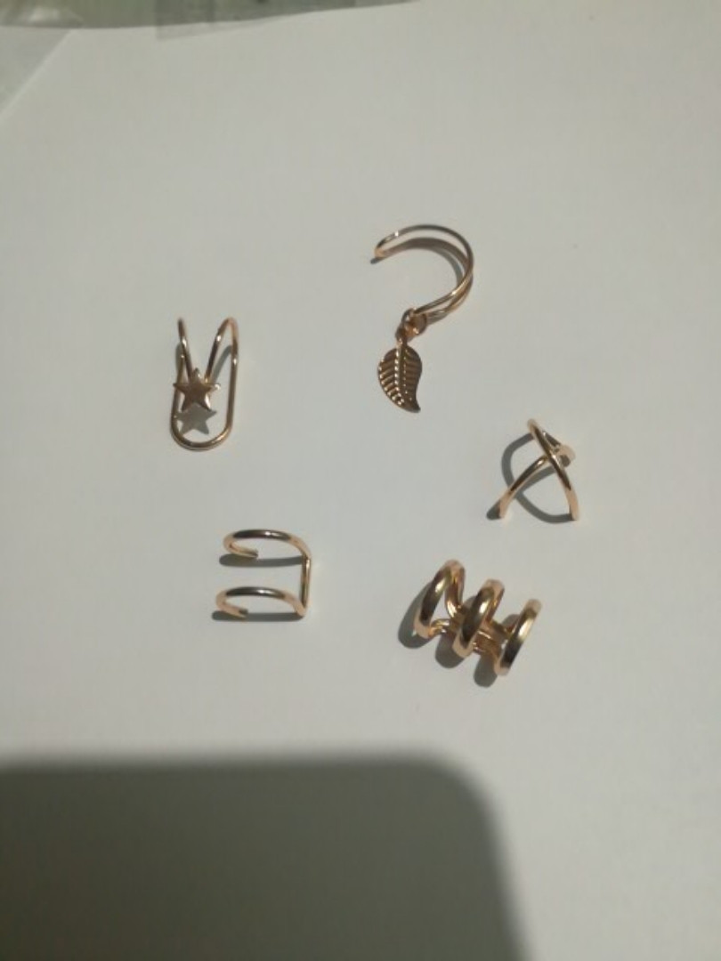 Сережки обманки для пірсингу вух 1 шт., фото 1