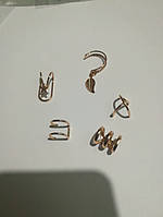 Сережки обманки для пірсингу вух 1 шт.