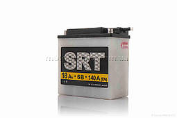 АКБ 6V 18A кислотний 140-85-140 mm кругла клема "SRT" УКРАЇНА
