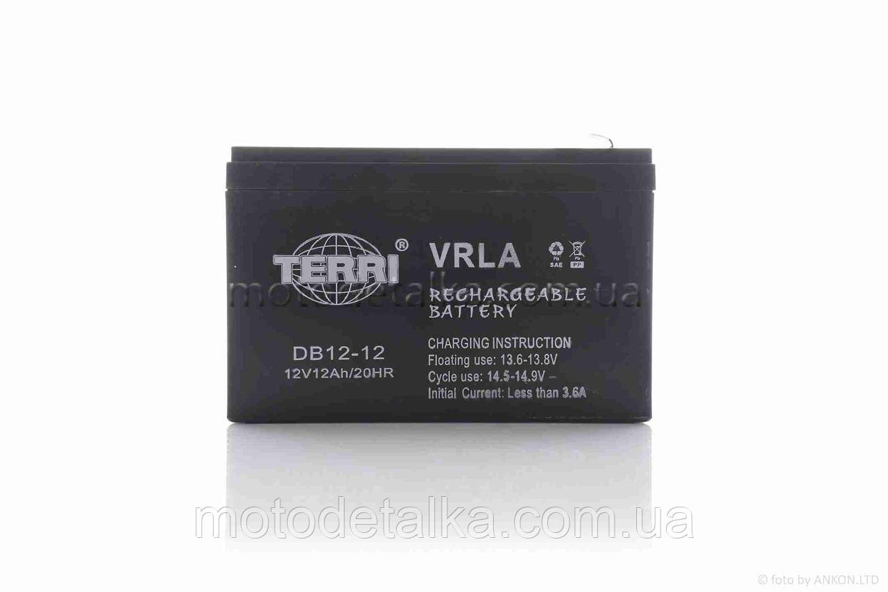 АКБ  12V 10A  AGM  151-98-95mm  DB12-10  "TERRI"