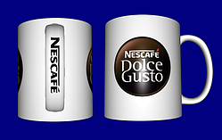 Кружка брендована / фірмова чашка Nescafe (Нескафе)