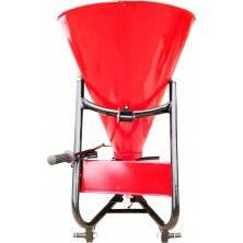 Розкидач мінеральних добрив об'ємом 100л, регульоване кріплення під мотоблок і мототрактор, ШИП 100