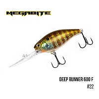 Воблер Megabite Deep Runner 600F (80мм, 26.7гр, 6m) #22