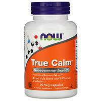 Now Foods, True Calm, 90 капс. Успокоительное, для здоровой нервной системы