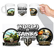 Чашка біла World of tanks (z0004)