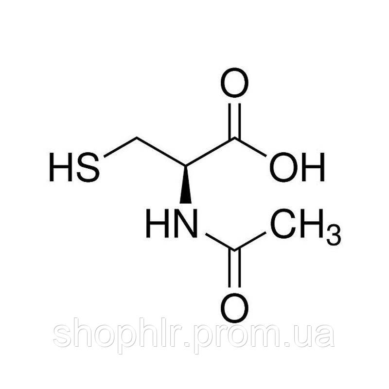 N-Ацетил-L-цистеин для биохимии (НАЛЬК) 25 г Merck - фото 1 - id-p1310539116