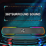 Бездротовий портативний саундбар акустична панель об'ємного звуку HP DHE-6002, фото 9
