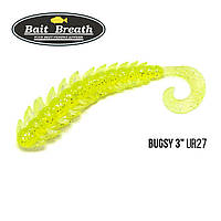 Приманка Bait Breath BUGSY 3" Rock Soul (11шт.) (Ur27 Chartreuse Silver)