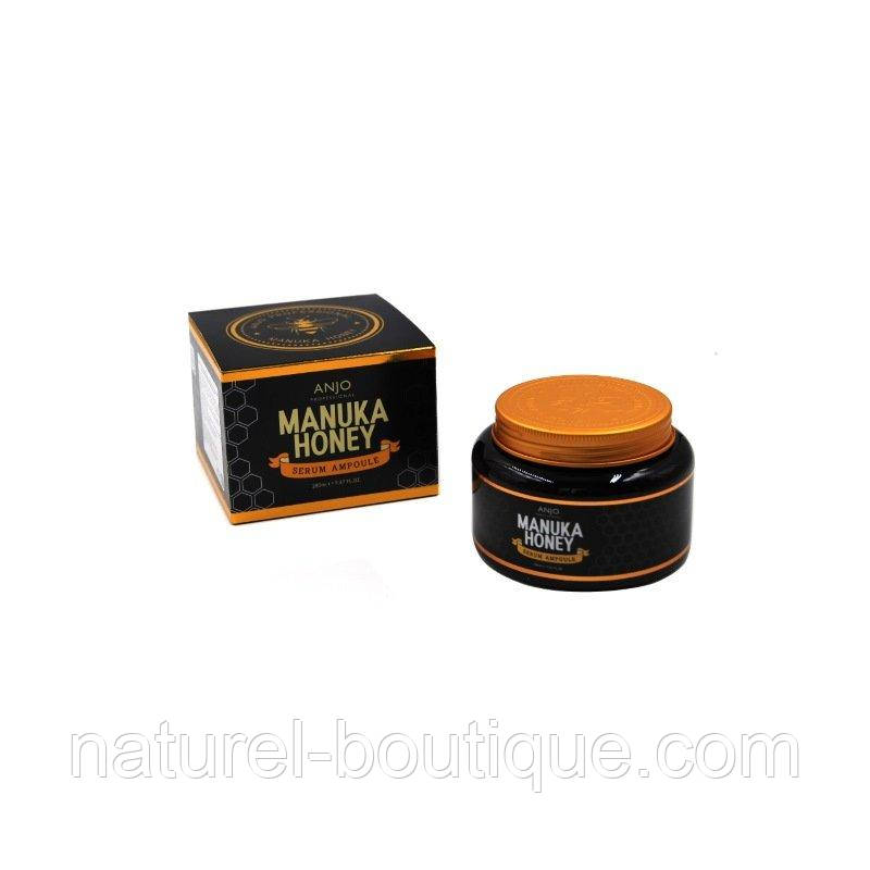 Сироватка для обличчя Anjo Professional Manuka Honey Ampule
с медом манука, фото 1