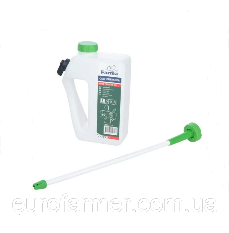 Купить Дренчер для выпойки телят с жестким зондом, Farma, цена 570 ...