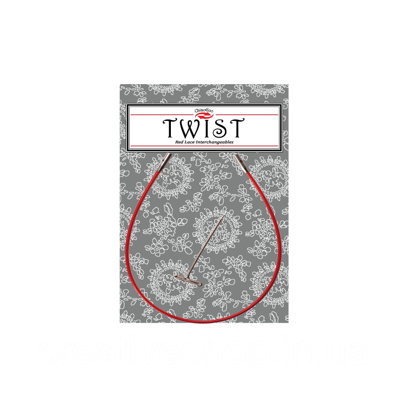 Червоний кабель ChiaoGoo TWIST (S) 125 см
