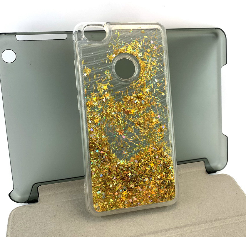 Чохол для Xiaomi Redmi Note 5A, note 5a Prime накладка Aqua силіконовий протиударний переливашка