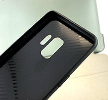 Чохол для Samsung galaxy s9 g960 накладка на бампер протиударний Silicone Cover original синій, фото 5