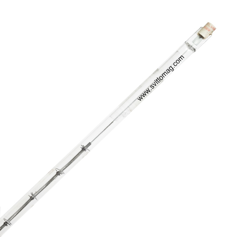 Лампа кварцова галогенна теплова 220v-1850w R7s USA