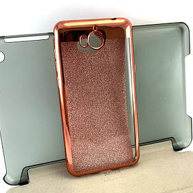Чохол для Huawei Y5 2017 накладка Fasion Case бампер протиударний з принтом золотий