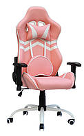 Геймерське крісло Special4You ExtremeRace black / pink рожеве