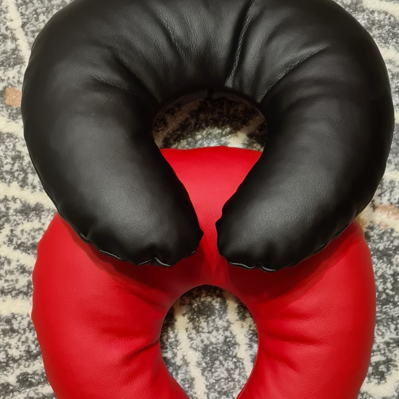 Подушка рогалик под голову лоб шею, фото 1