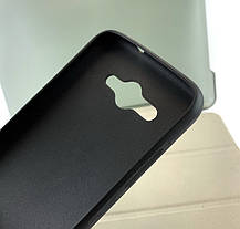 Чохол для Huawei Y3 2017 накладка силіконовий протиударний Canvas чорний, фото 4