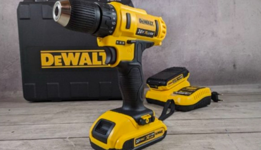 Шурупокрут DeWalt акумуляторний DCD 791 24 V 2 A/h Li-ion, фото 1