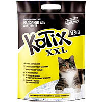 Kotix 10л силикагелевый наполнитель для кошачьего туалета