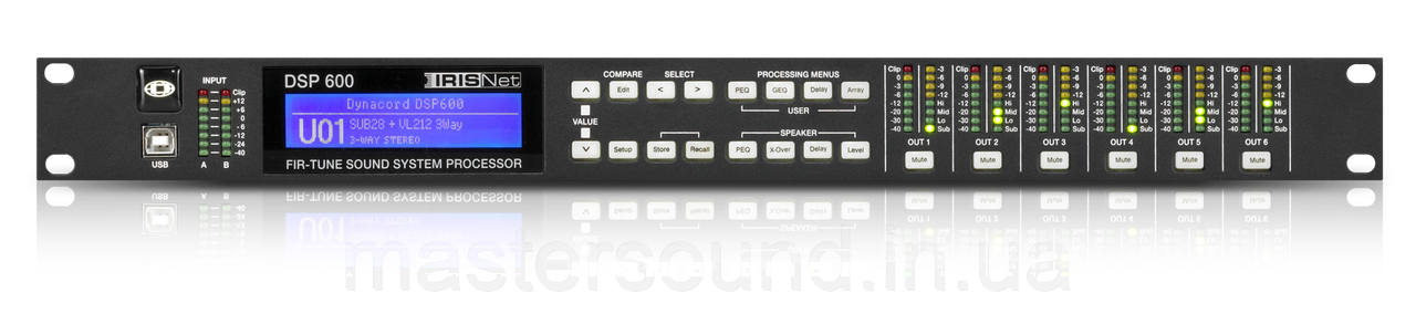 Цифровий процесор Dynacord DSP 600