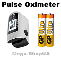 Пульсоксиметр пульсометр оксиметр на палец для сатурации Pulse Oximeter DR43ZB измеритель пульса, кислорода
