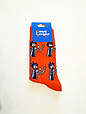 Модні яскраві шкарпетки Рік та Морті - Рік оранжеві, фото 2