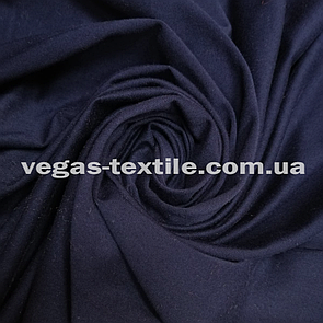 Кулірка стрейч Пен'є Темно-синій (180 г/м2 Туреччина)