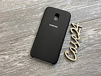 Чехол Soft touch для Samsung Galaxy J3 2017 J330 (8 цветов) черный