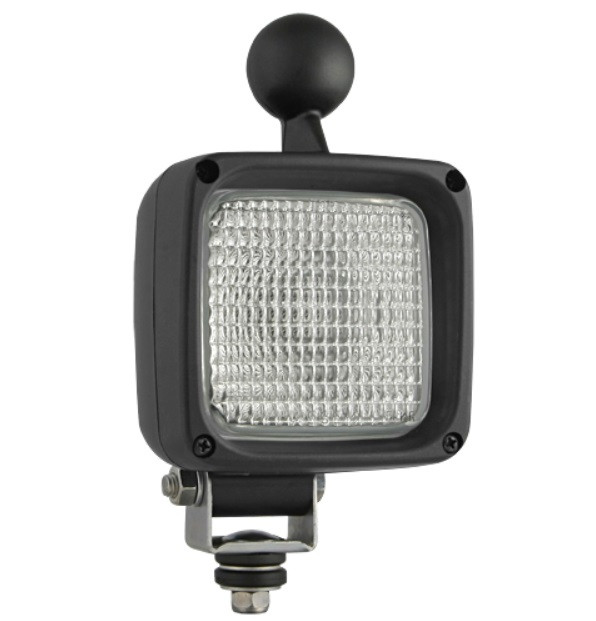 Фара робочого світла 100х100 Wesem LKR5.26366 галогенова з ручкою, фото 1