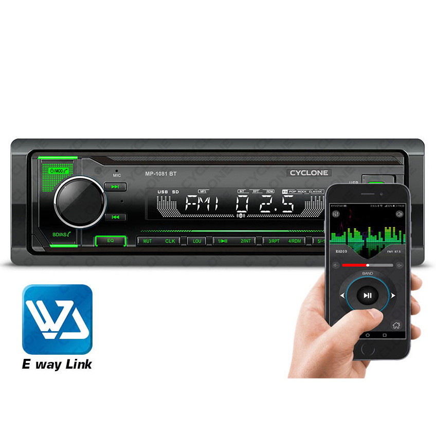 Автомагнітола MP3 програвач CYCLONE MP-1081G BA