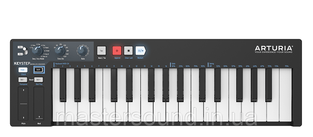 Midi клавіатура Arturia KeyStep Black