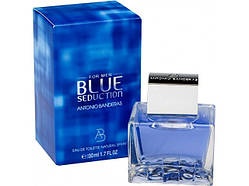 Antonio Banderas Blue Seduction туалетна вода 100 ml. (Антоніо Бандерос Блу Седакшн Мен)