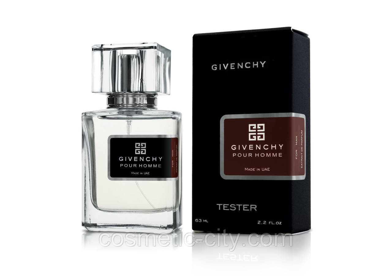 Тестер чоловічий Givenchy Pour Homme, 63 мл, фото 1