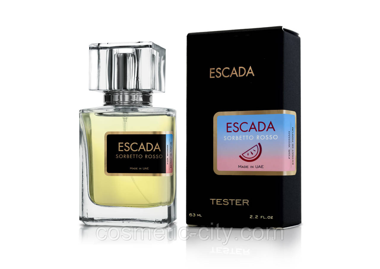 Тестер жіночий Escada Sorbetto Rosso, 63 мл.