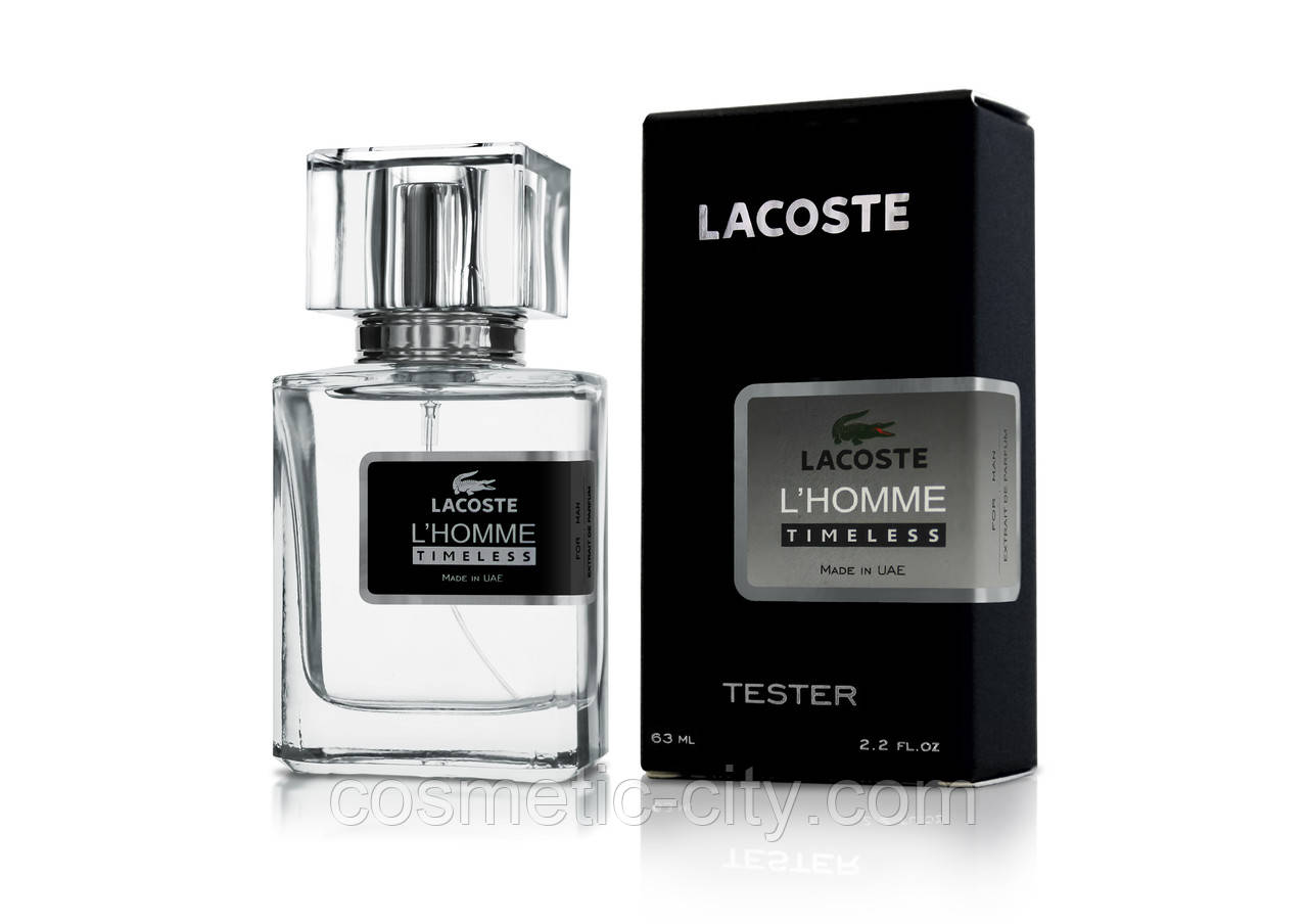 Тестер чоловічий Lacoste L'Homme Timeless, 63 мл., фото 1