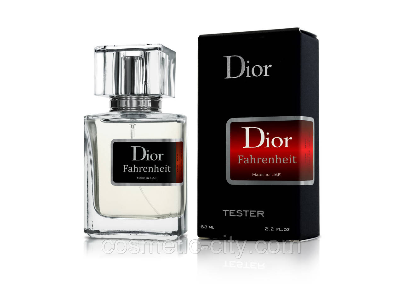 Тестер чоловічий Christian Dior Fahrenheit, 63 мл., фото 1