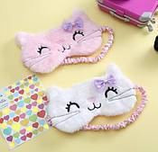 Маска для сну Hello Kitty рожевий