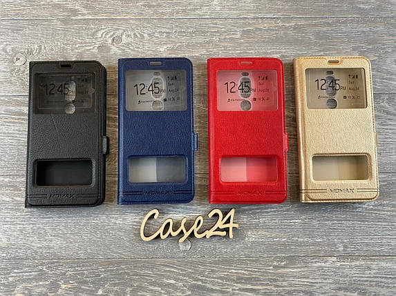 Шкіряний чохол-книжка Momax на Meizu V8 Pro (4 кольори), фото 1