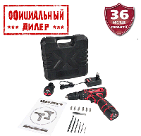 Дрель-шуруповерт аккумуляторная Vitals AU 12/2KP QC (12 В, 1.5 А/ч, двухскоростной)