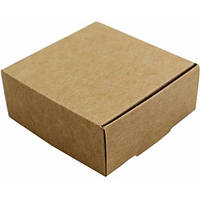 Подарункова коробка крафт картон 070х70х30, коробка для сувенірів крафт, сувенірна коробка, крафт коробка