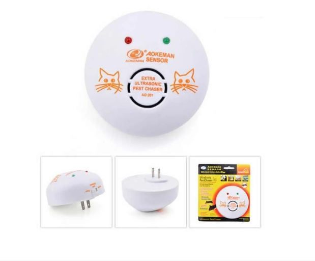 Відлякувач щурів і мищей ультразвуковий Aokeman Sensor Ultra Sonic (4896)