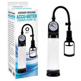 Вакуумний помпа для члена з манометром Chisa Accu-Meter Power Pump X2