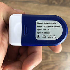 Пульсоксиметр PulseOximeter оксиметром на палець напалечный портативний прилад для вимірювання сатурації, фото 2