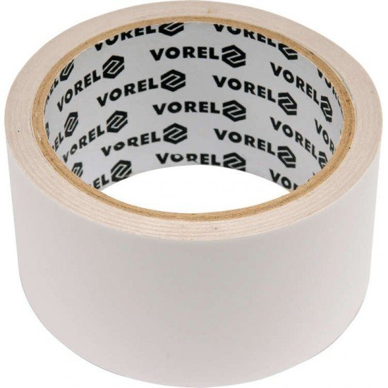 Стрічка самоклейна двостороння VOREL поліпропіленова 50 мм x 25 м