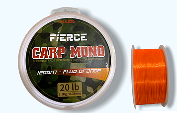 Волосінь рибальська Kaida Carp Mono fluo orange