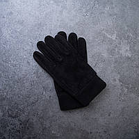 Перчатки мужские зимние "Gloves" черные однотонные