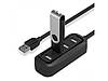 USB-хаб Vention USB 2.0 на 4 порта 1M Black (VAS-J43-B100), фото 2