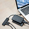 USB-хаб Vention USB 2.0 на 4 порта 0.15M Black (VAS-J43-B015), фото 3